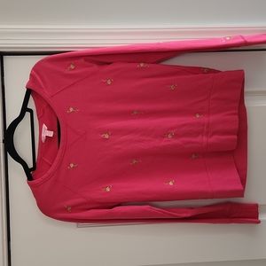 Lilly Pulitzer Embroidered Crew Neck